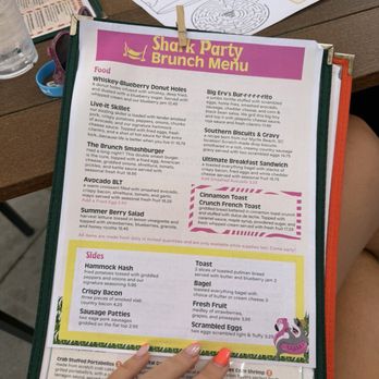 Crooked Hammock Brewery - Brunch Menu - Breweries Near Me - Raleigh, North Carolina