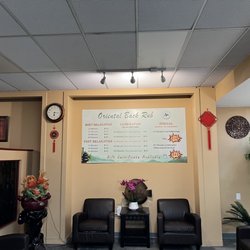 Oriental Back Rub - Reception Area.