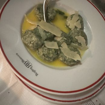Regina Bistecca - Gnudi ricotta cheese and spinach - Italian Near Me - Florence, FI Regina Bistecca - Gnudi ricotta cheese and spinach - Italian Near Me - Florence, FI
