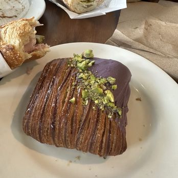 Petit Pierre Bakery - Pistachio brioche pastry - Bakeries Near Me - Seattle, Washington