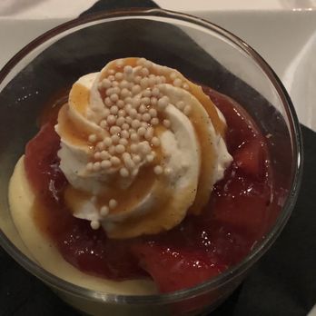 Atlas Bistro - Raspberry Parfait (shortcake in a jar) - New American Near Me - Scottsdale, Arizona
