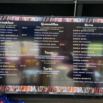 Quesadilla Way - Breakfast, quesadillas, tacos, birria - Tacos Near Me - Albuquerque, New Mexico