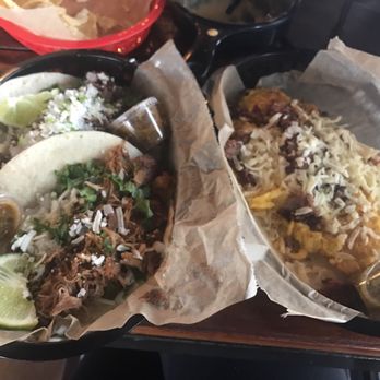 Torchy's Tacos - Green chile pork (meh skip this, it was dry) and the democrat (def get the democrat) so much meat and tasty - Tex-Mex Near Me - Allen, Texas Torchy's Tacos - Green chile pork (meh skip this, it was dry) and the democrat (def get the democrat) so much meat and tasty - Tex-Mex Near Me - Allen, Texas