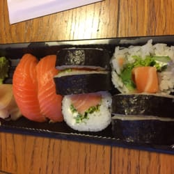 Sushi 77 - Philadelphia łosoś i nigiri łosoś