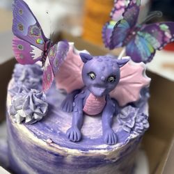 Four Palates Gelato & Bakery - Custom Birthday Cake
