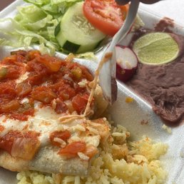 Fajita enchiladas Fajita enchiladas