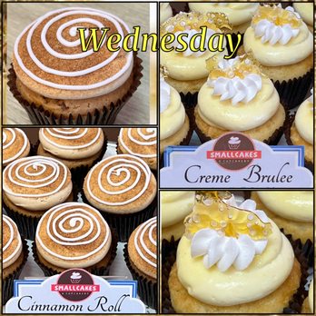 Smallcakes - Wednesday Special flavor cupcakes in January, 2023 - Desserts Near Me - Richmond, Virginia Smallcakes - Wednesday Special flavor cupcakes in January, 2023 - Desserts Near Me - Richmond, Virginia