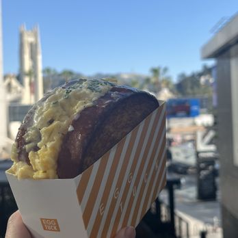 Egg Tuck - Egg tuck sandwich with soft scrambled eggs - Breakfast & Brunch Near Me - West Hollywood, California Egg Tuck - Egg tuck sandwich with soft scrambled eggs - Breakfast & Brunch Near Me - West Hollywood, California