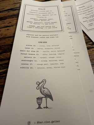 Menu photo 2 Bar 'Cino Watertown Watertown, MA