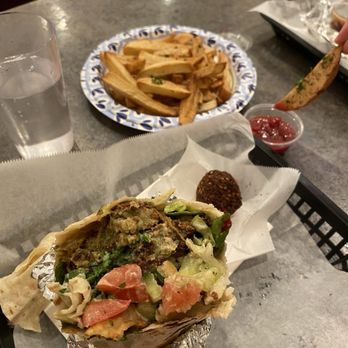 Mediterranean Wraps - Falafel Deluxe Wrap - Middle Eastern Near Me - Palo Alto, California Mediterranean Wraps - Falafel Deluxe Wrap - Middle Eastern Near Me - Palo Alto, California