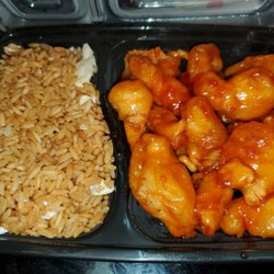 China King - Honey chicken and chicken fried rice $10.29