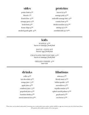 Menu photo 3 Mt. Pleasant Grille Mount Pleasant, TN