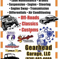 Gearhead Garage - Automotive services
