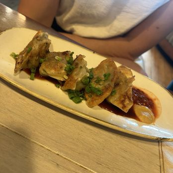 Monkeypod Kitchen by Merriman - Potstickers - New American Near Me - Kihei, Hawaii Monkeypod Kitchen by Merriman - Potstickers - New American Near Me - Kihei, Hawaii