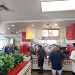 In-N-Out Burger - Drive-thru looked longer than what ordering inside did.