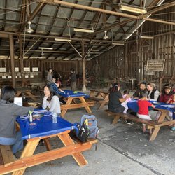 Forest Home Farms - There are art and craft projects every Saturday at 11:00 am. Today was corn art.
