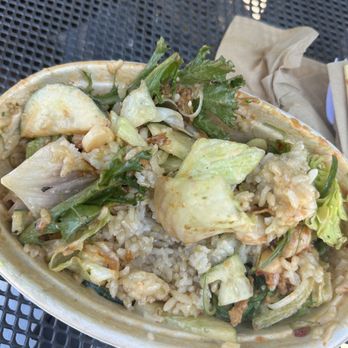 One Poke - Two Protein Scoops Small Poke Bowl (spicy salmon, scallop) - Hawaiian Near Me - El Segundo, California One Poke - Two Protein Scoops Small Poke Bowl (spicy salmon, scallop) - Hawaiian Near Me - El Segundo, California
