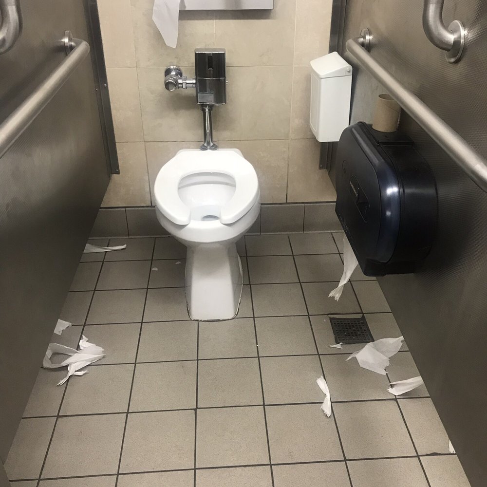 Sam's Club - Very dirty bathroom - Wholesale Stores Near Me - Florence, Kentucky