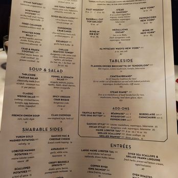El Gaucho - Menu (Aug 2023) - Steakhouses Near Me - Portland, Oregon El Gaucho - Menu (Aug 2023) - Steakhouses Near Me - Portland, Oregon