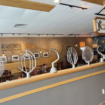 JK Bakery Cafe - Cute decor of mixer attachments - Bakeries Near Me - Canmore, Alberta JK Bakery Cafe - Cute decor of mixer attachments - Bakeries Near Me - Canmore, Alberta