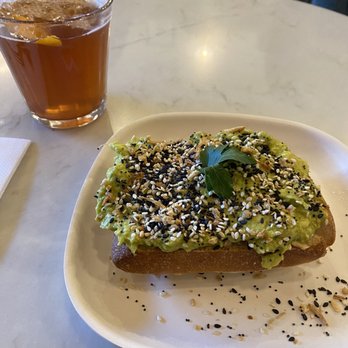 Mr West Cafe Bar - Apple cider and avocado toast - Coffee & Tea Near Me - Seattle, Washington Mr West Cafe Bar - Apple cider and avocado toast - Coffee & Tea Near Me - Seattle, Washington