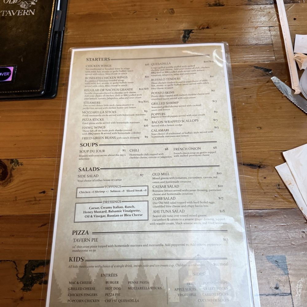 Old Mill Tavern - Menu - American Near Me - Chester, New Jersey Old Mill Tavern - Menu - American Near Me - Chester, New Jersey