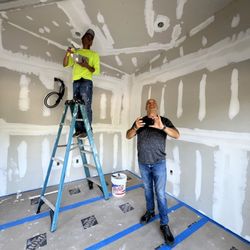 Sterling Park Properties - We love what we do - building and making homeowners happy. Here project manager Riaan takes photos of his latest project.