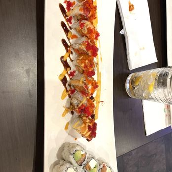 Sakura Sushi - Akuma Roll and Philadelphia Roll (with fresh salmon) - Japanese Near Me - Manalapan Township, New Jersey Sakura Sushi - Akuma Roll and Philadelphia Roll (with fresh salmon) - Japanese Near Me - Manalapan Township, New Jersey
