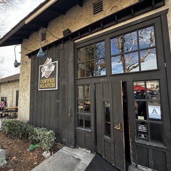 Klatch Coffee - The rear entrance, or; as some suggest, the front entrance. It's all a matter of prospective. - Coffee & Tea Near Me - Rancho Cucamonga, California