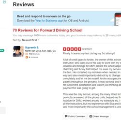 Forward Driving School