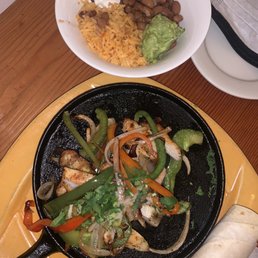 Chicken fajitas