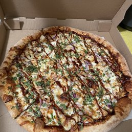 Chicken bbq pizza Chicken bbq pizza