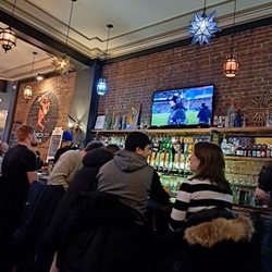 Church St Pub - Why are we watching American football on hockey night in Canada, Montreal, the Habs town???