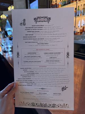 Menu photo 1 OAK Long Bar + Kitchen Boston, MA