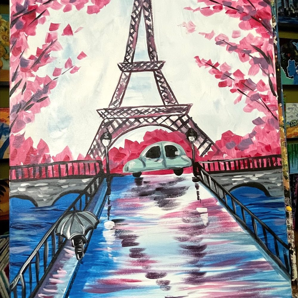 Artevino Studio - Original Painting I attempted to replicate. - Art Classes Near Me - Hoboken, New Jersey