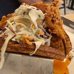 Buttermilk Fried Chicken Salad W/ Cool Ranch