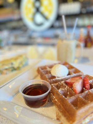& Waffles by null