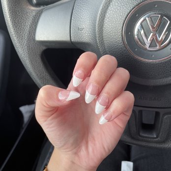 Happiness Nails & Spa - Classic french tips by Paul! - Nail Salons Near Me - San Pedro, California Happiness Nails & Spa - Classic french tips by Paul! - Nail Salons Near Me - San Pedro, California