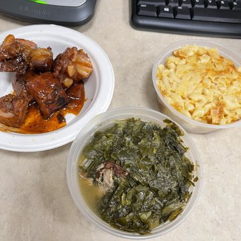 BBQ Central - BBQ Rib Tips. Mac/Cheese Greens - Barbeque Near Me - Detroit, Michigan