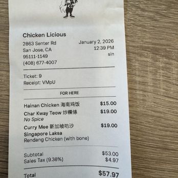 Chicken Licious - Malaysian Near Me - San Jose, California Chicken Licious - Malaysian Near Me - San Jose, California