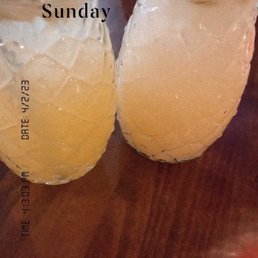 Pineapple sangria