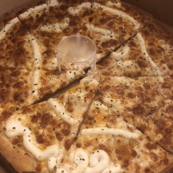 Merlins Pizza - 7 Cheese White Pizza - Pizza Near Me - Destin, Florida