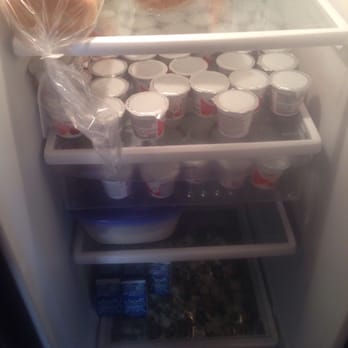 The Maverick Inn - In the fridge there are bagels, yogurt, cold gravy, milk, butter and cream cheese - Hotels Near Me - Alpine, Texas The Maverick Inn - In the fridge there are bagels, yogurt, cold gravy, milk, butter and cream cheese - Hotels Near Me - Alpine, Texas