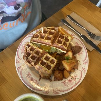 Plain Jane - French Toast Waffle Breakfast Sandwich - Breakfast & Brunch Near Me - San Francisco, California
