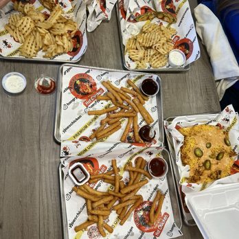 Hangry Joe's Hot Chicken - Funnel cake sticks - Chicken Wings Near Me - West Melbourne, Florida Hangry Joe's Hot Chicken - Funnel cake sticks - Chicken Wings Near Me - West Melbourne, Florida