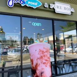 Just Poké Renton Benson - Taroberry boba