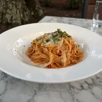Osteria Mattone - Tagliolini Bolognese - marginal as there was little sauce and essentially no meat. - Italian Near Me - Roswell, Georgia Osteria Mattone - Tagliolini Bolognese - marginal as there was little sauce and essentially no meat. - Italian Near Me - Roswell, Georgia