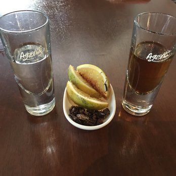 Agatha Kitchen Bar - Mescal served with Crickets! - International Near Me - Mazatlán, SIN