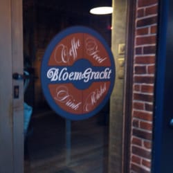 BloemGracht - La devanture et le logo Bloemgracht