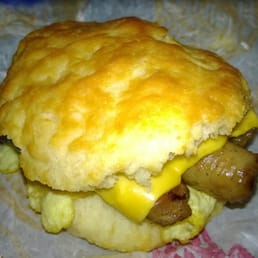 Maple Sausage Biscuit